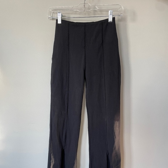 Altar'd State As Revival Split Flare Leggings in Black | Small - Picture 1 of 2